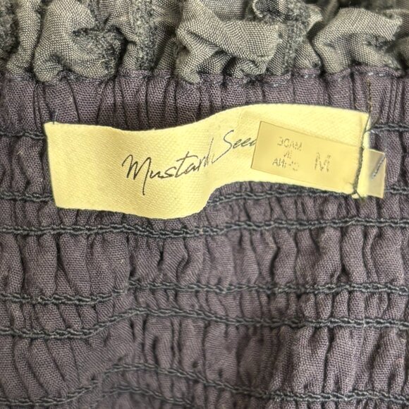 Mustard Seed Navy Blue Skirt - Picture 2 of 3